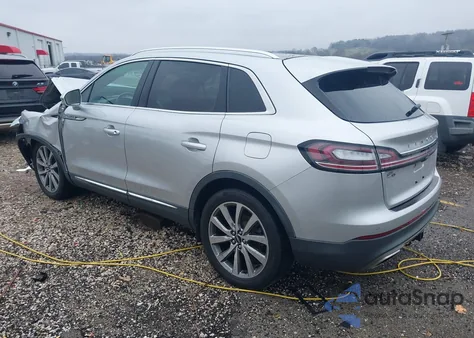 2019 Lincoln Nautilus Select z USA, uszkodzony, nr VIN 2LMPJ6K99KBL42123